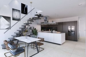 Hier oben beginnt Entspannung – moderne Dachwohnung mit Galerie